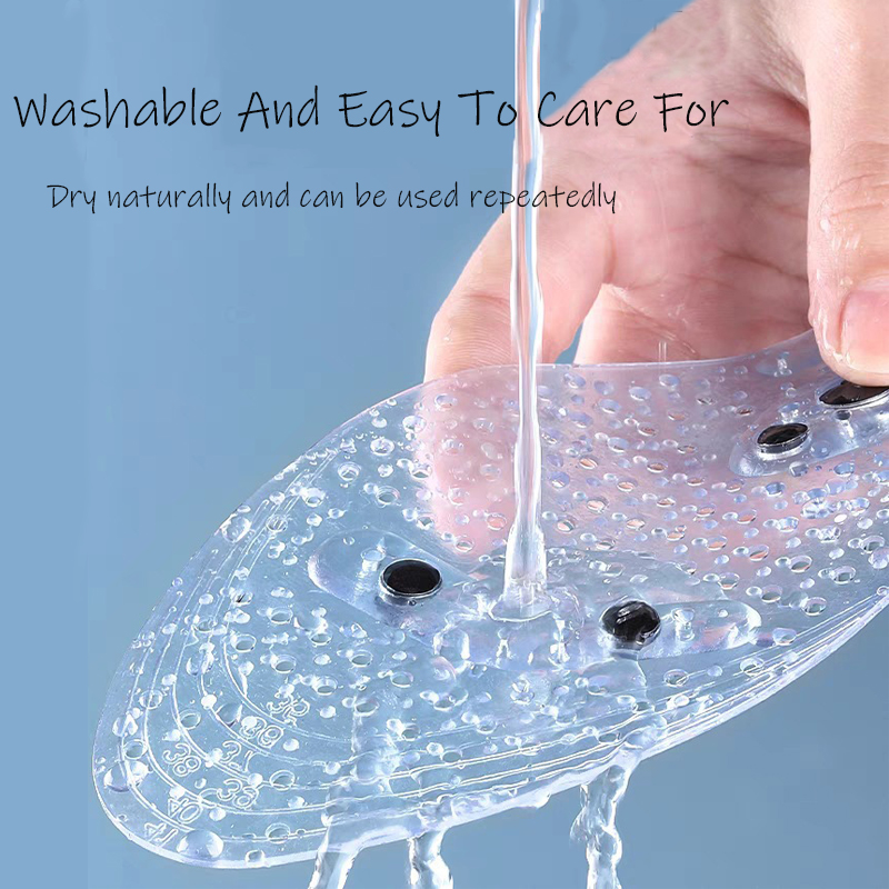 แผ่นรองในการนวดเพื่อสุขภาพเท้าระบายอากาศได้ดีแผ่นกดจุดฝ่าเท้าฝ่าเท้าฝ่าเท้านวด Relief ปวดนวดกดจุดฝ่าเท้า