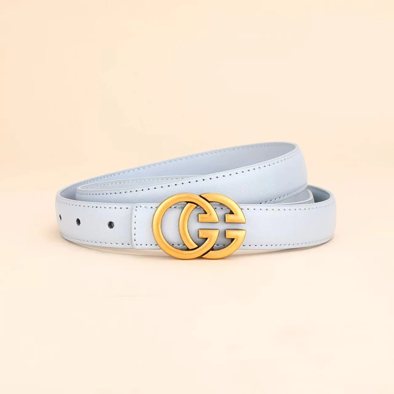Cinto de couro PU feminino com botão lunar, cinto de temperamento, decoração diária, jeans versátil, moda, 2025