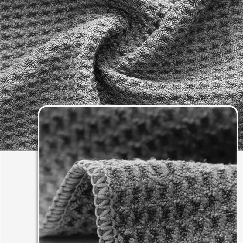 Lucullan Magic Power-Paño tejido de gofres superabsorbente, 30x40cm, 380GSM, toallas de microfibra para pintura de vidrio e Interior