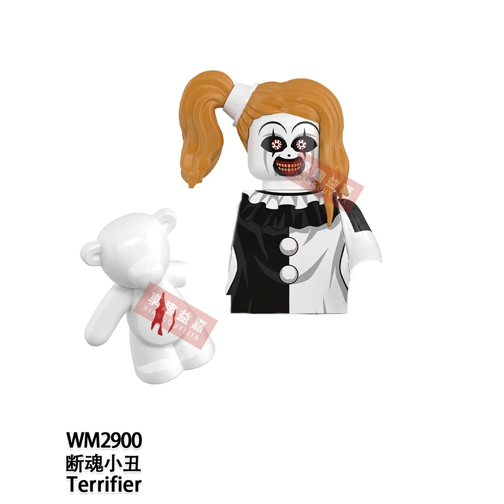 New All Saints' Day Terrifier Ash Chucky Dead silence Building Blocks Model Bricks mini Action toy Figures Toy gift for children