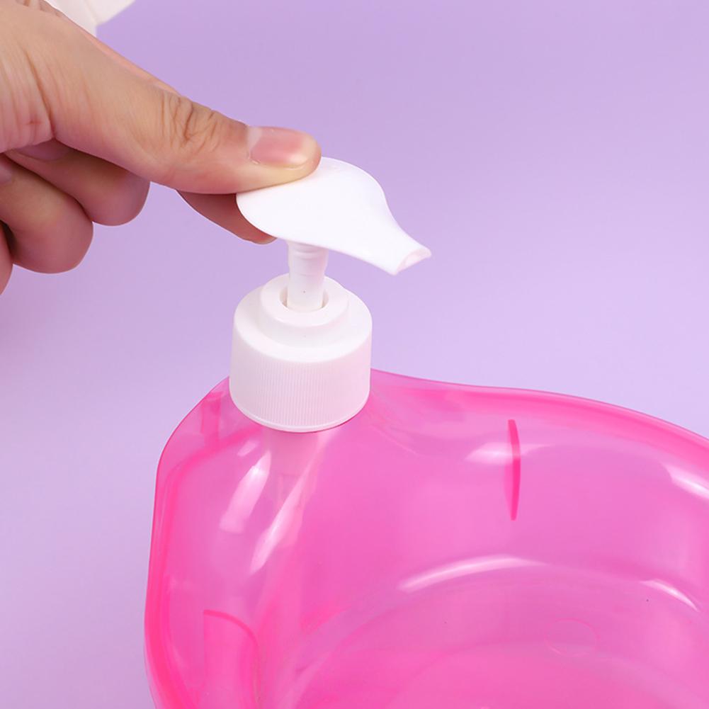 Creative Kitchen Dishwashing Liquid Dispenser, Dish Soap Dispenser com esponja, Bomba líquida, Recipiente