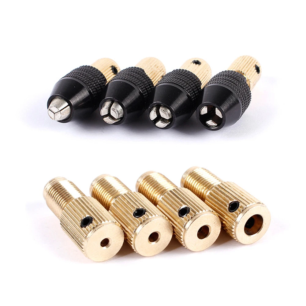 ไฟฟ้า Drill Chuck Clamping ช่วง0.3-4Mm Taper ติดตั้ง Quick Change Chuck Keyless 3.17/4/5/6/8Mm Shaft สำหรับมอเตอร์ขนาดเล็กเจาะ
