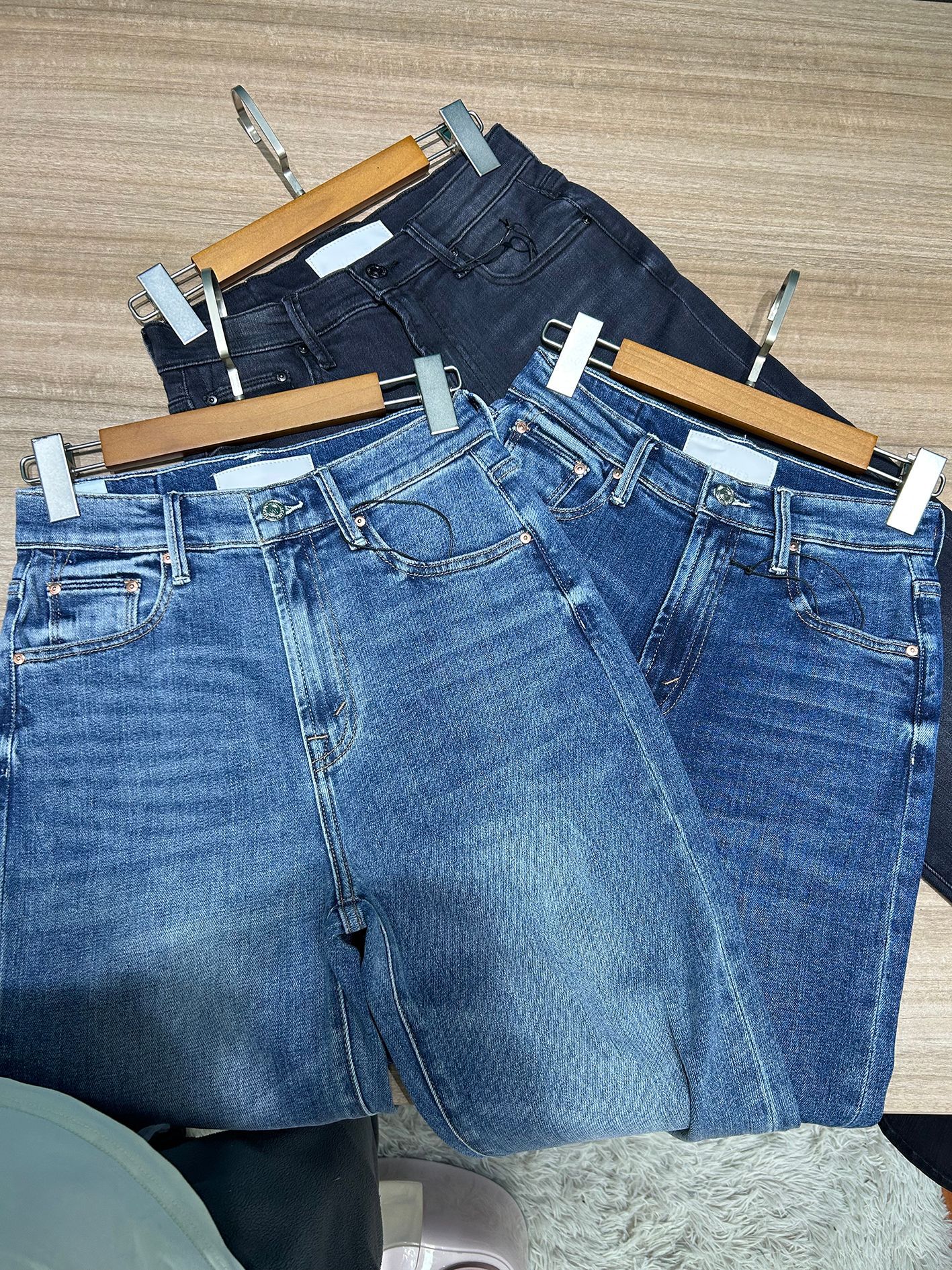 Kobiety wysokiej talii luźne jeansy moda wszechstronny pani prosto spodnie dżinsowe