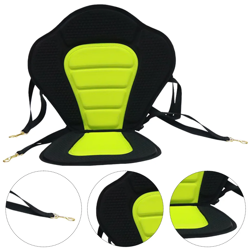 Asiento de tabla de Paddle para Kayak, asiento con respaldo ajustable con bolsa de almacenamiento, asiento con respaldo antideslizante para lanchas de remos, pesca, canoa