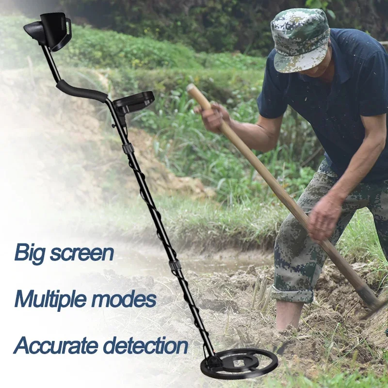 MD830 Metaaldetector Ondergrondse Diepte 2,5 m Scanner Zoeken Hoge precisie Gouddetector Treasure Hunter Detecteren Pinpointer