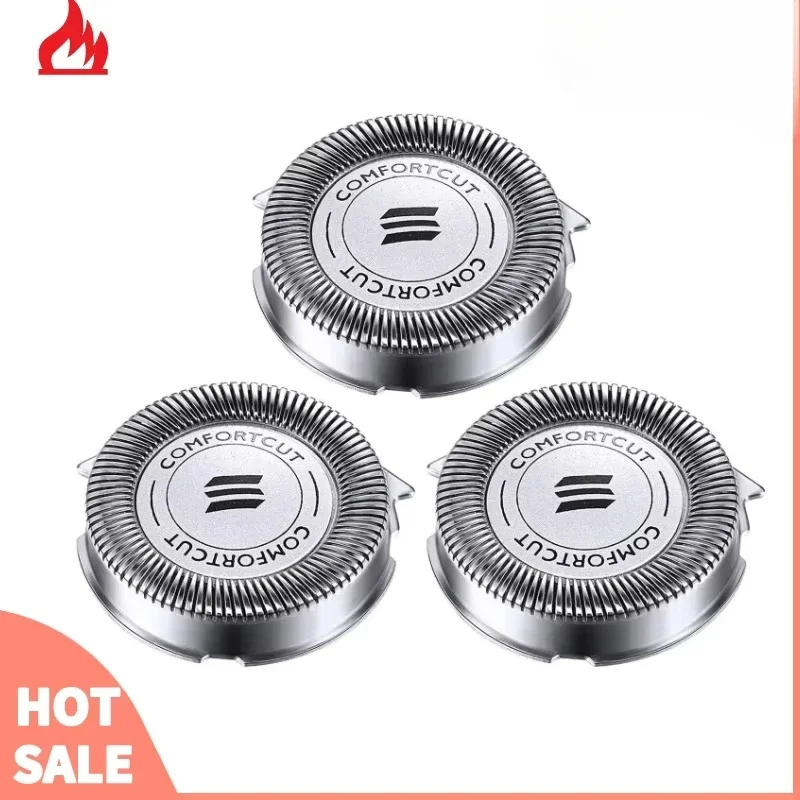 3/6 個 SH30/50/52 電気シェーバー用シェーバー交換ヘッド シリーズ 1000、2000、3000、5000 ブレードヘッド
