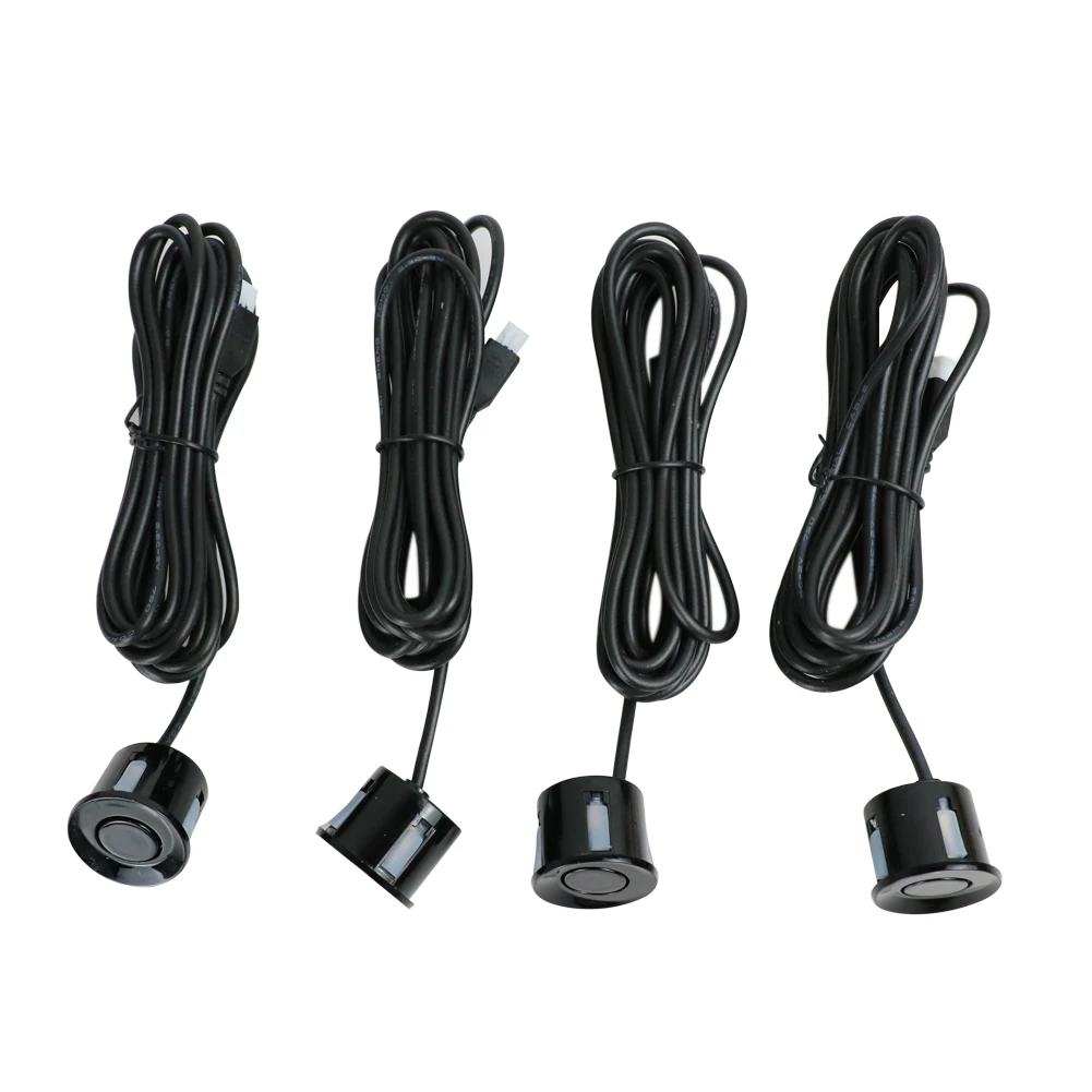 4 pieces Car Auto Parking Waterproof Sensor Car Reverse Radar Sound Alert Indicator Probe System