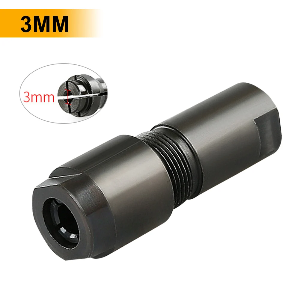 Universal เครื่องบดมุมดัดแปลง 6/3 มม.อะแดปเตอร์ตรงเครื่องบด Chuck สําหรับ 100-ประเภทเครื่องบดมุม M10 ด้ายบดเครื่องตัด