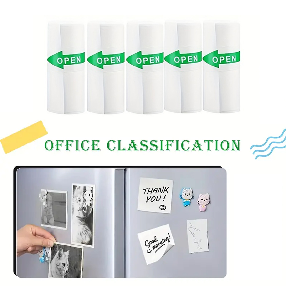 Mini papel de impressora, papel térmico, adesivos imprimíveis para impressoras térmicas de bolso