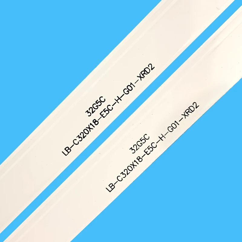 2PCS New TV's LCD Lamp Bars For CRH-ZG32G5CE30300502832REV1.1 Backlight Strips 32G5C LB-C320X18-E5C-H-G01-XRD2 Matrix