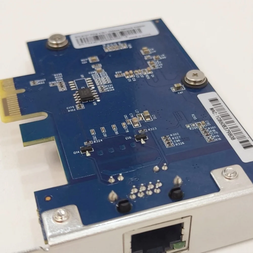 Realtek8127 Chipset 10G PCIe 4.0 1X Placa de rede para servidores com suporte WakeonLAN e velocidades multiGigabit
