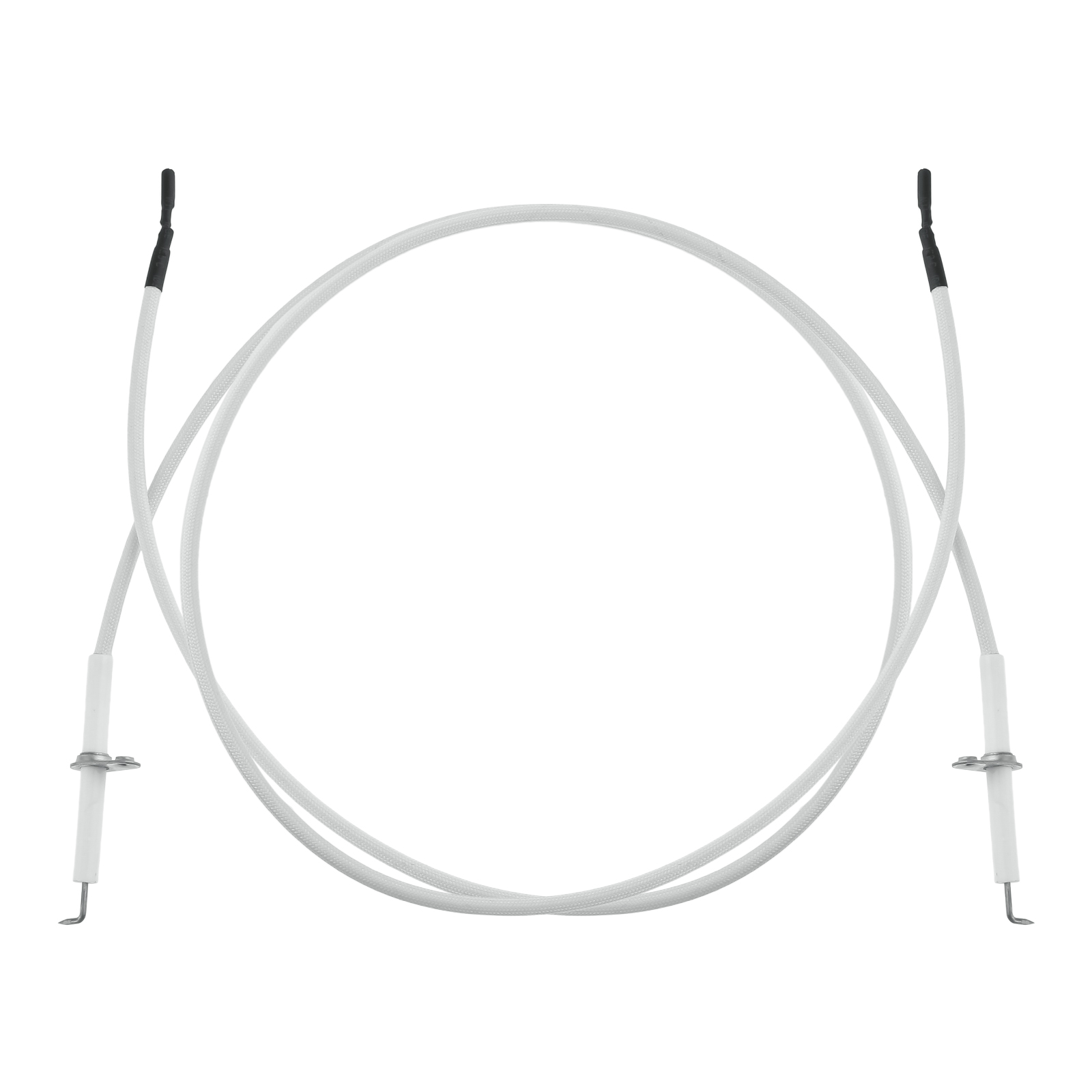 2 Pcs 700mm Zündung Zündkerze Draht Keramik Zünder Elektrode für Gas Grill/Gas Brenner./feuer Pit/Kamin Ersatz Teile
