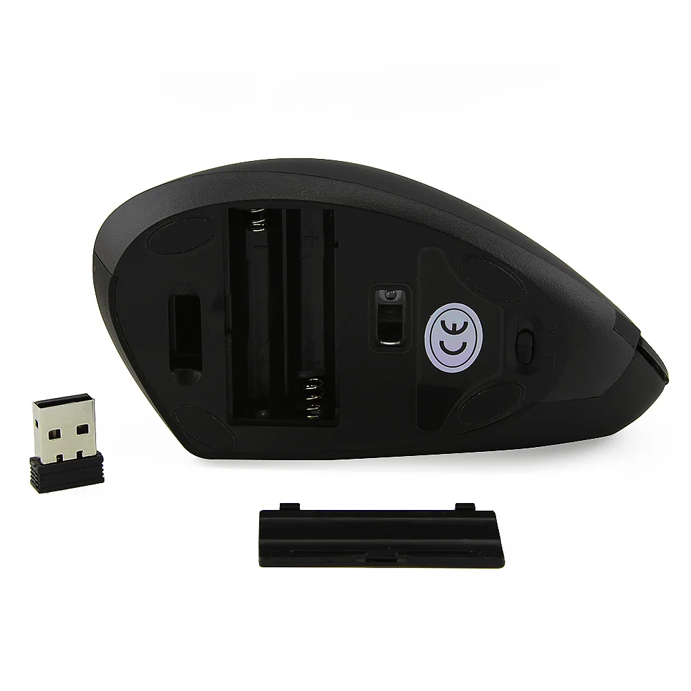 CHYI Công Thái Dọc Chuột Không Dây 2.4G Máy Tính Chơi Game Chuột Quang USB DPI Chuột Tay Trái Cho Laptop máy Tính Để Bàn