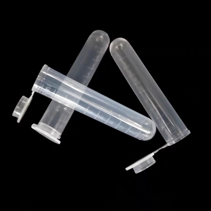 Provetta da centrifuga in plastica da laboratorio EP Provetta da 0,1 0,2 0,5 1,5 2 5 7 10 15ml Tubo PCR per campioni di virus Esperimento scolastico