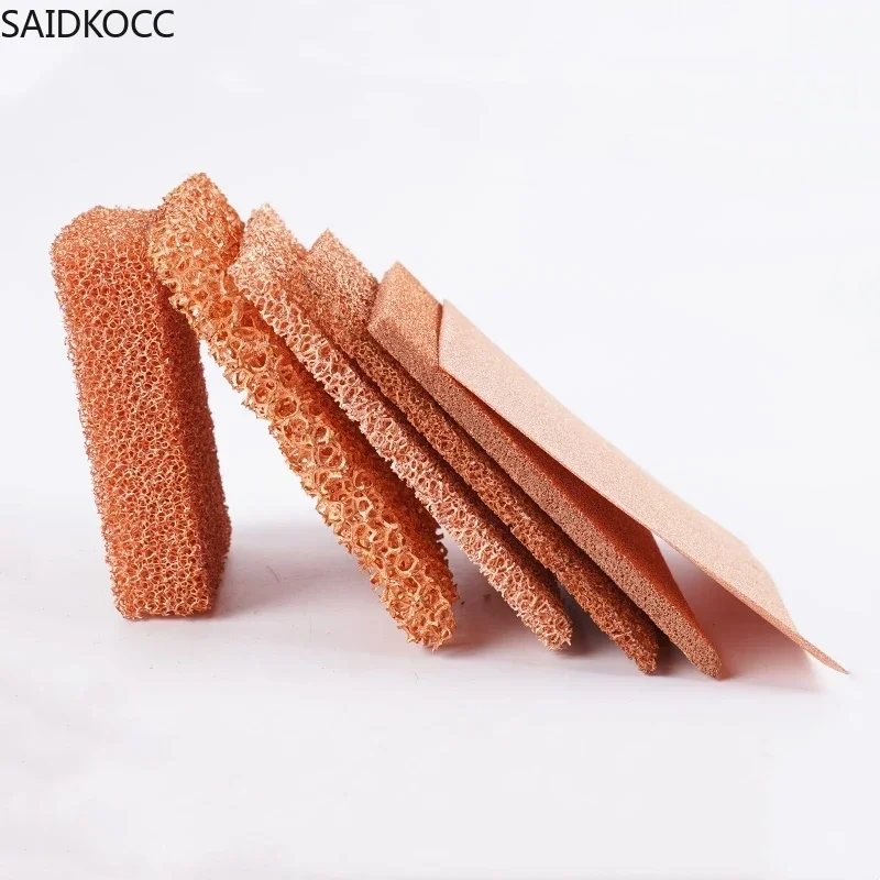 SAIDKOCC Multi size Porous foam copper / Heat dissipation, catalyst carrier, electromagnetic shielding foam metal