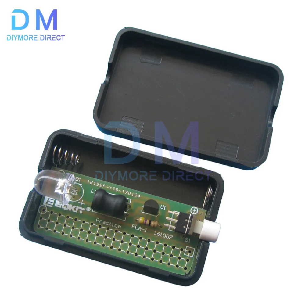 FLA-1 1.5V torcia semplice Kit fai da te circuito integrato saldatura pratica Suite componenti elettronici formazione di saldatura