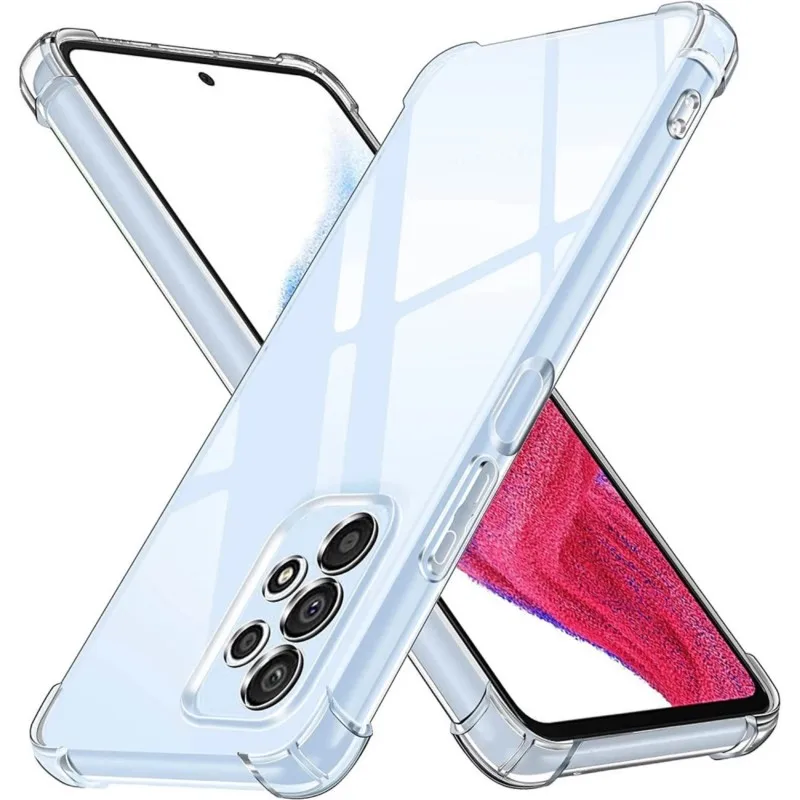 Custodia trasparente Air-Bag spessa 1,5 mm per Samsung Galaxy A52 A72 A13 A23 A33 A53 A73 A04 A04S A14 A24 A34 A54 A22 A32 5G Cover Fundas