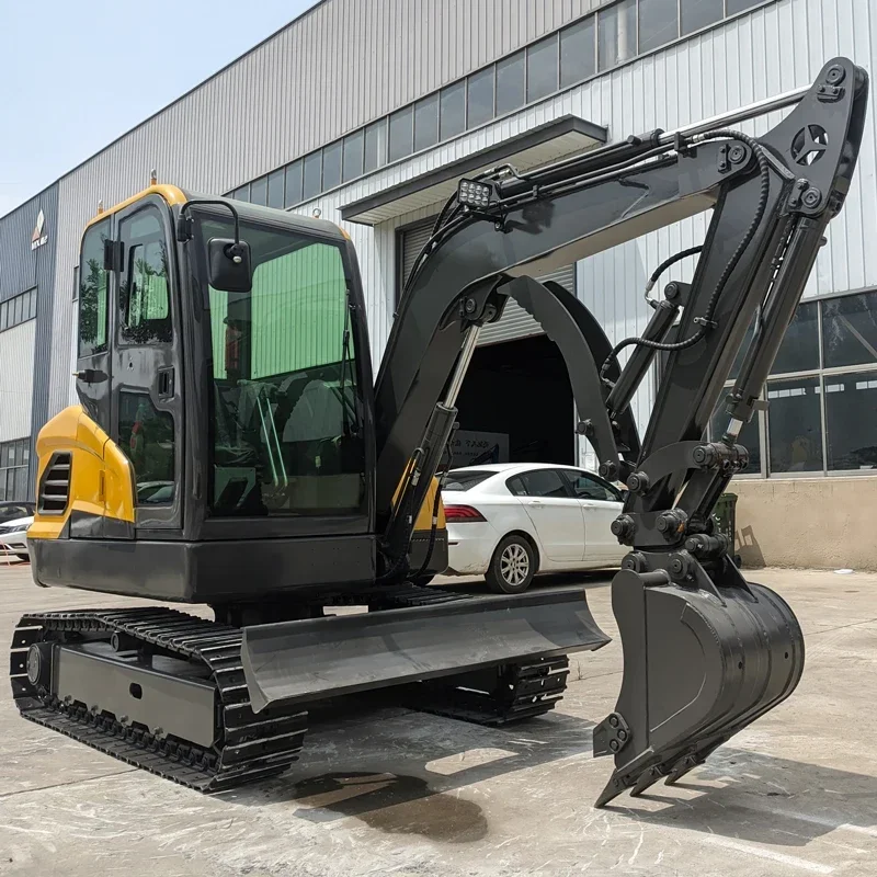 カスタマイズミニクローラー油圧ショベルディーゼル 4.0Ton ショベルガーデンディガーツールマシン掘削ツール農機具