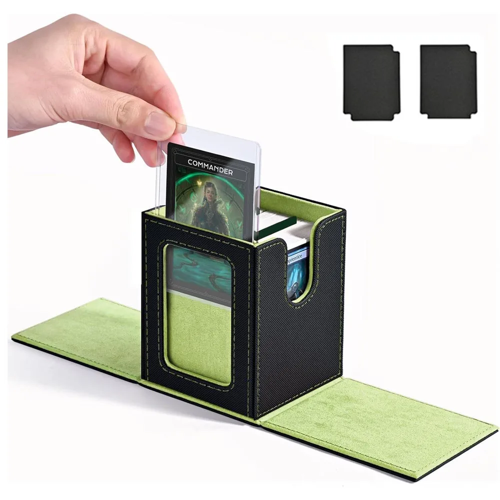 100+NEU Die Transaktionskartenbox ist magnetisch geschlossen, um das transparente Fensterdesign zu schützen und die hochwertige Organisation