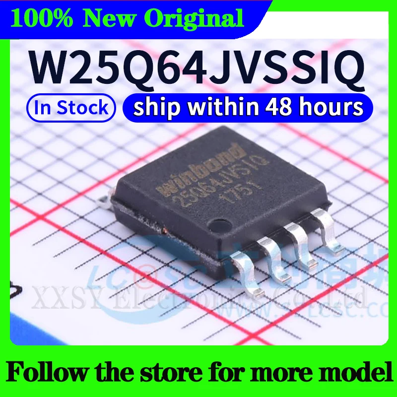 W25Q64JVSSIQ En stock