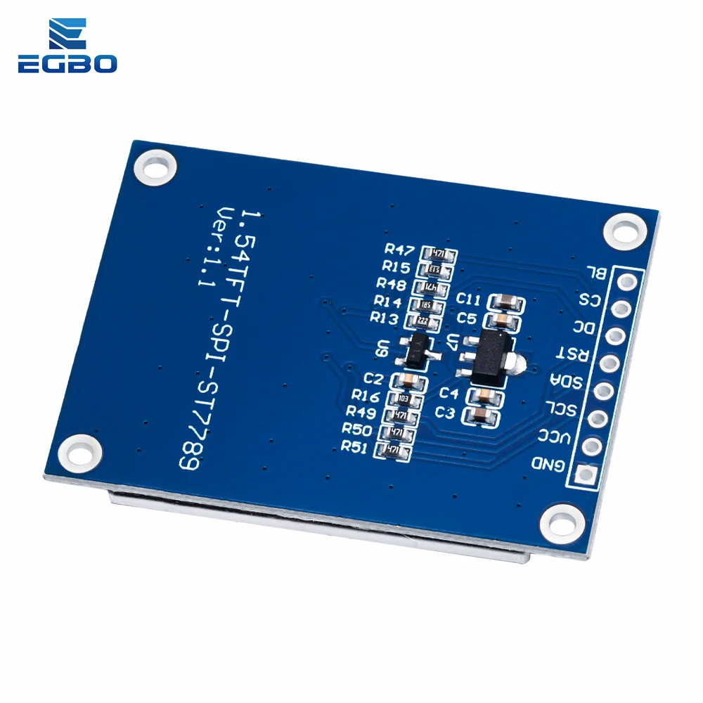 Modulo Display TFT a colori da 1.54 pollici 1.54 "schermo LED LCD IPS HD 240x240 interfaccia SPI ST7789 per Arduino