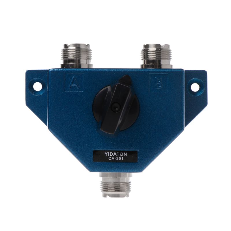 CA-201 Antenne Switcher uhf manuelle Antenne Buchse Adapter Konverter cb