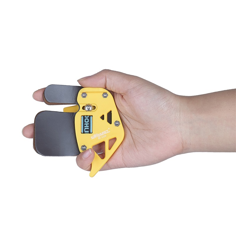 1 Máy Tính Bắn Cung Ngón Tay Tab Bảo Vệ Bảo Vệ Da Thể Thao Bảo Vệ Ngón Tay Dành Cho Người Mới Bắt Đầu Và Trẻ Em Săn Bắn Mũi Tên