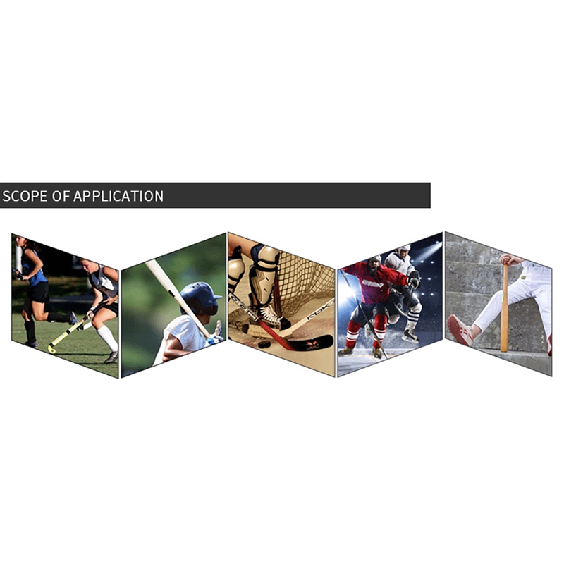 2Pack Hockey Tape Multipurpose Clear Shin Pad Sok Tape Roll Sport Gear 2.4Cm X 28M