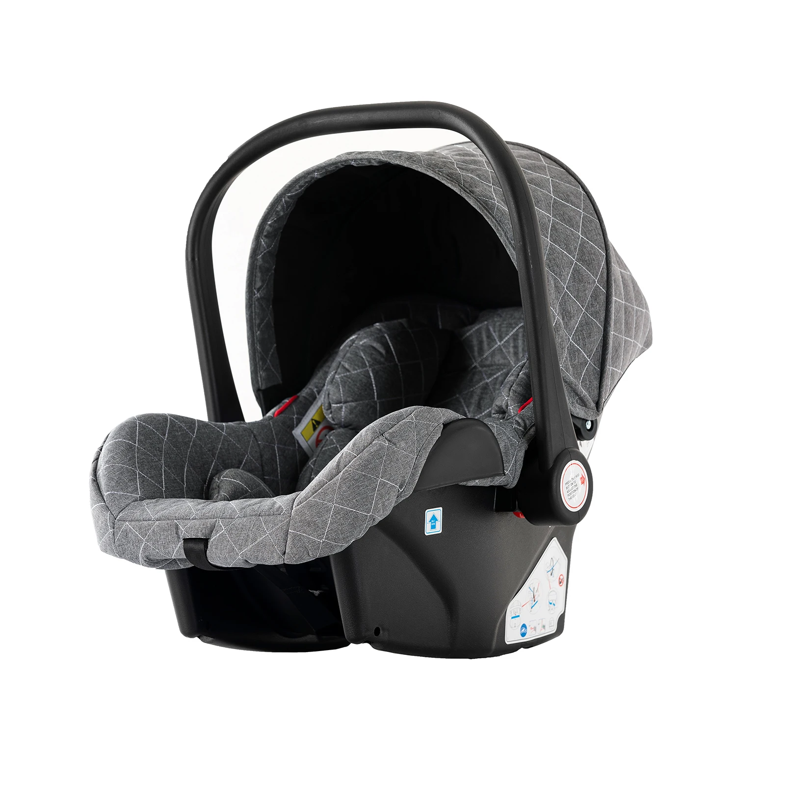 Lightweight Stroller Baby Carriage 3 in 1 Baby Stroller Pushchair Foldable Stroller Convertible Stroller with Breathable Seat
