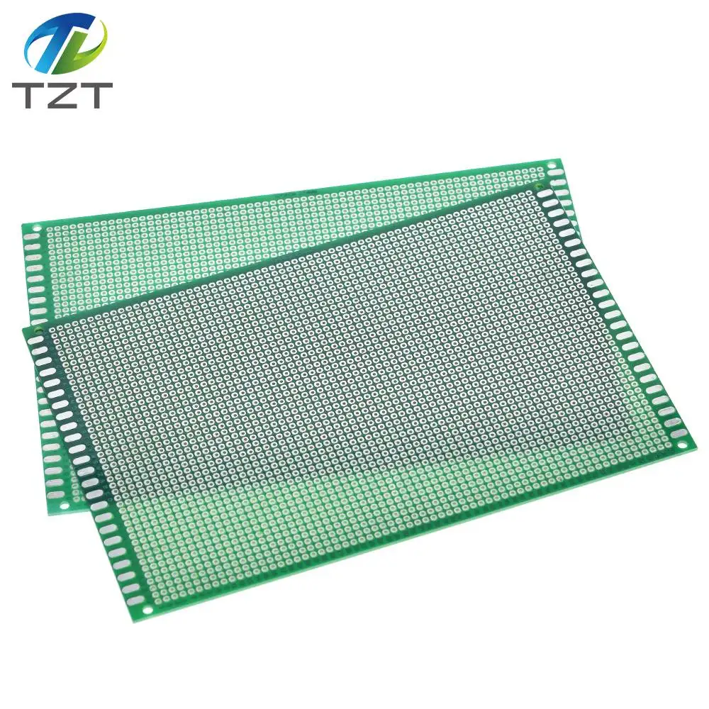 TZT 1pcs 12x18cm 120x180 mm Single Side Prototype Plate Universal Circuit Board Protoboard For Arduino