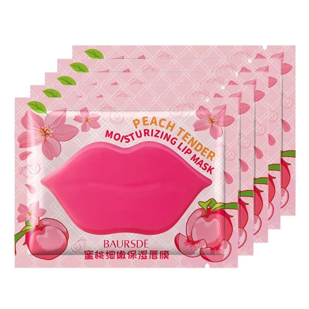 Innicare colágeno nutritivo máscara labial cuidados com os lábios umidade frutas essência endurecimento hidratante labial gel remendo lábios almofada remendos
