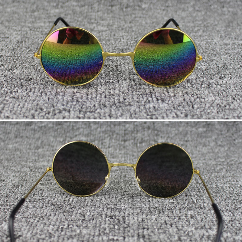 Солнечные очки в круглой оправе для детей