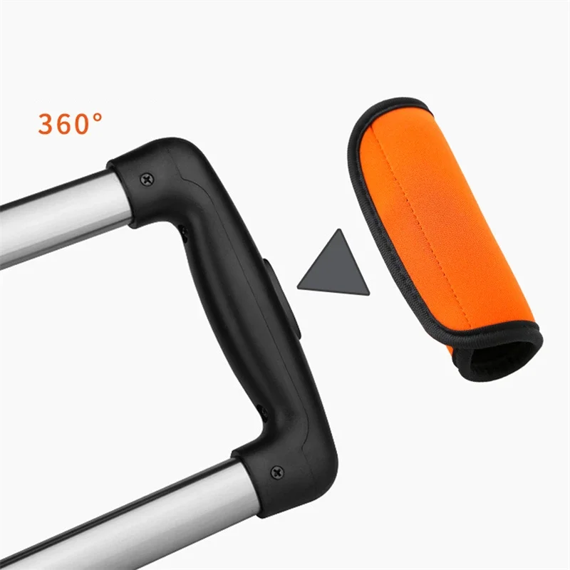 สบาย Neoprene กระเป๋าเดินทาง Handle Wrap Grip กระเป๋าเดินทางกระเป๋าเดินทางกระเป๋า Handle Identifier รถเข็นเด็ก Grip ป้องกันกระเป๋า Part