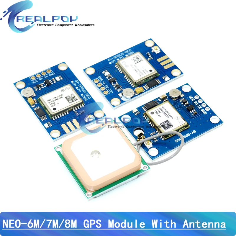 NEO-6M NEO-7M NEO-8M GY-NEO6MV2 GY-NEO7MV2 GY-NEO8MV2 GPS Module with Flight Control EEPROM MWC APM2.5 large antenna for arduino