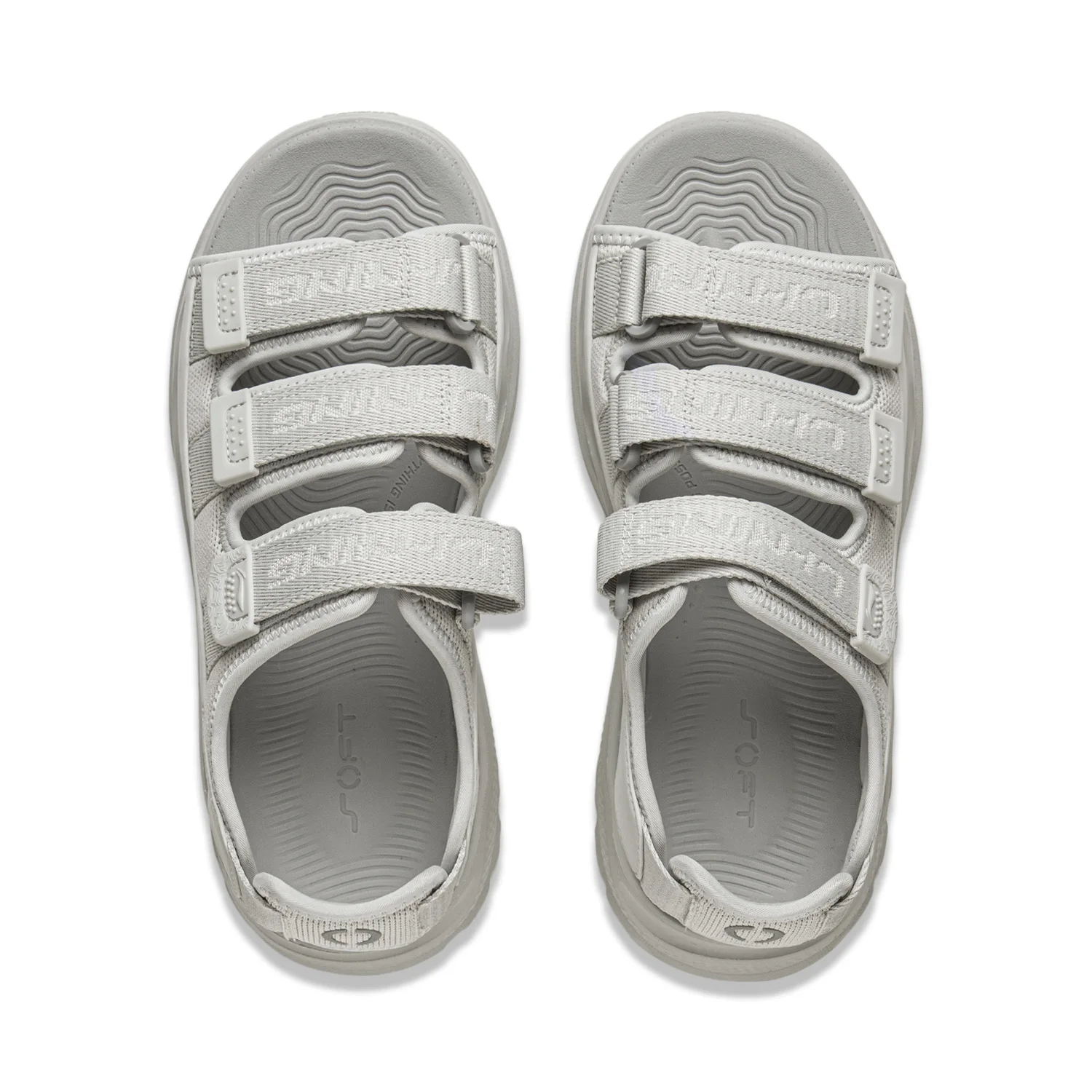 Li-Ning Männer Frauen WEICHE COCA Sandalen COMFOAM Dämpfung Bequemes Futter Unisex Modische Turnschuhe AGUV001