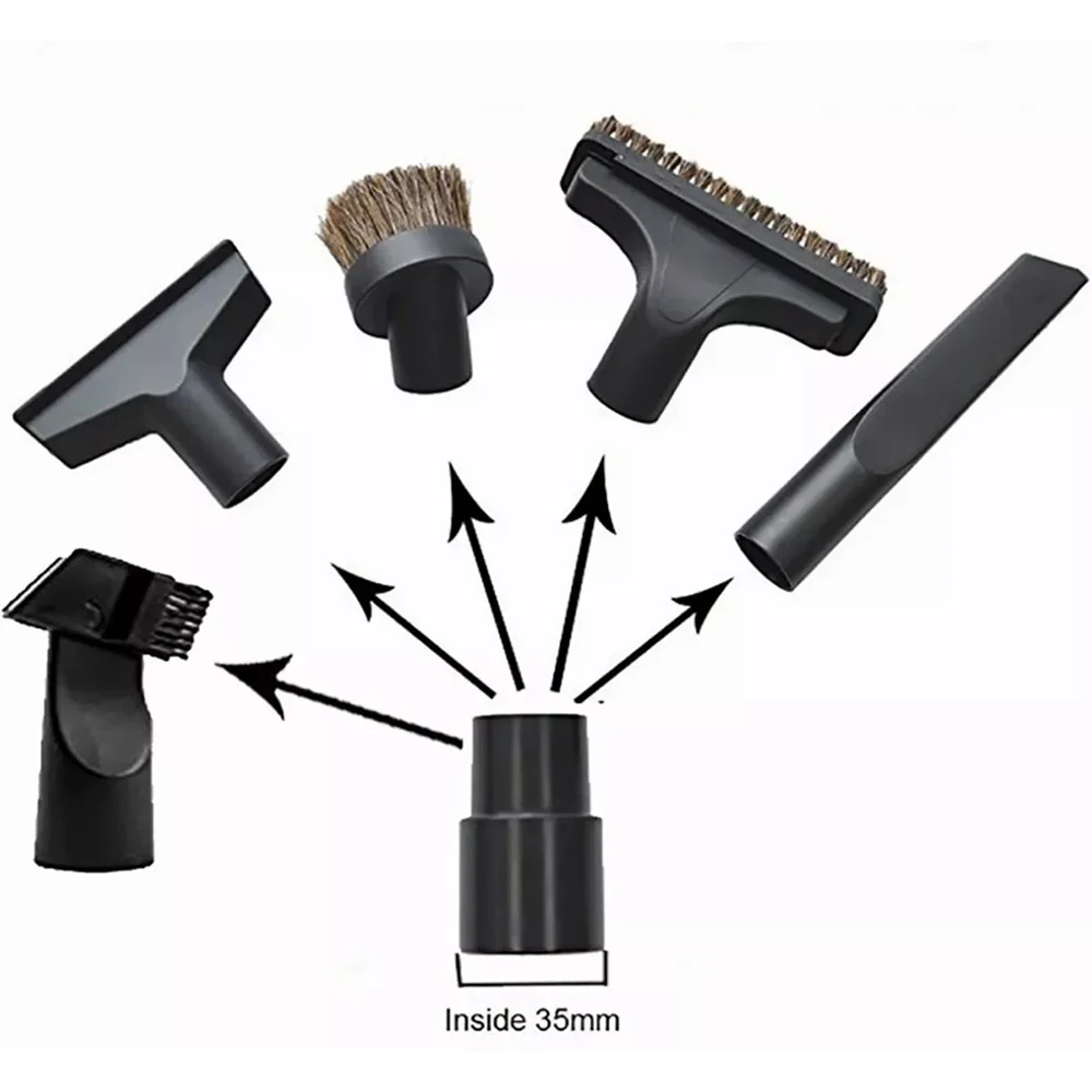 Accesorios de repuesto para aspiradora, accesorios para aspiradoras de 1 1/4 pulgadas y 1 3/8 pulgadas, boquilla para cepillo, herramienta para hendiduras, accesorios para aspiradoras
