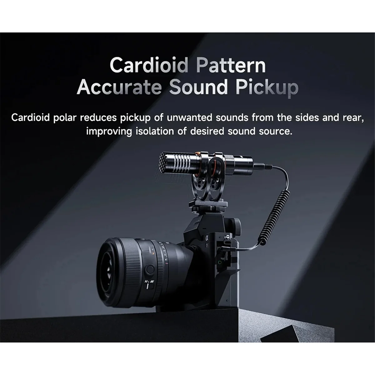 VM10 PRO Camera Microphone with Shock Mount, for , Android and DSLR