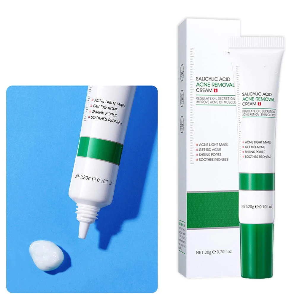 20g di acido salicilico Shrink Pore Cream eliminazione pori grandi rimuovi il viso Blackehead prodotto per la cura della pelle riparatore liscio