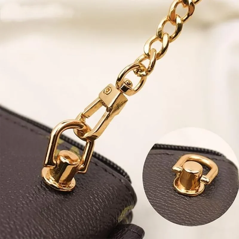 1/10pcs D-รูปแหวนกระเป๋าคลิปหัวเข็มขัด Retro โลหะคู่หัวเข็มขัดกระเป๋าถือ CHAIN จับ Connector สายคล้องกระเป๋าอุปกรณ์ฮาร์ดแวร์