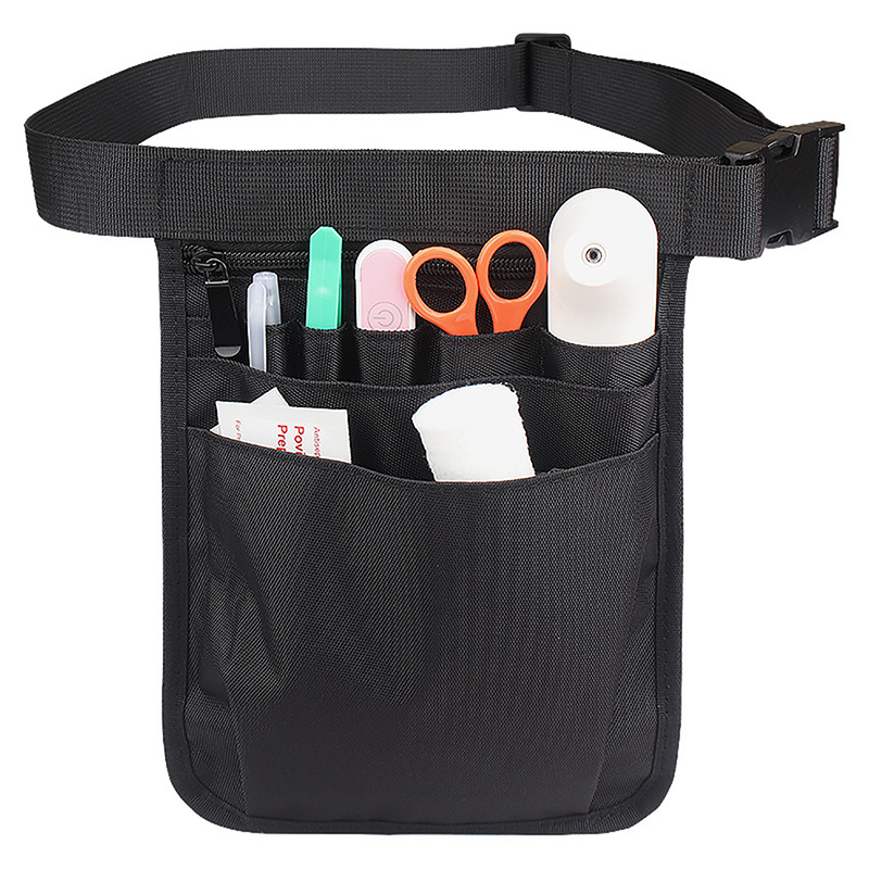 Marsupio per attrezzi Riparazione manuale impermeabile Hardware in nylon Kit di attrezzi Forbici Pinze Borse portaoggetti universali per personale medico esterno
