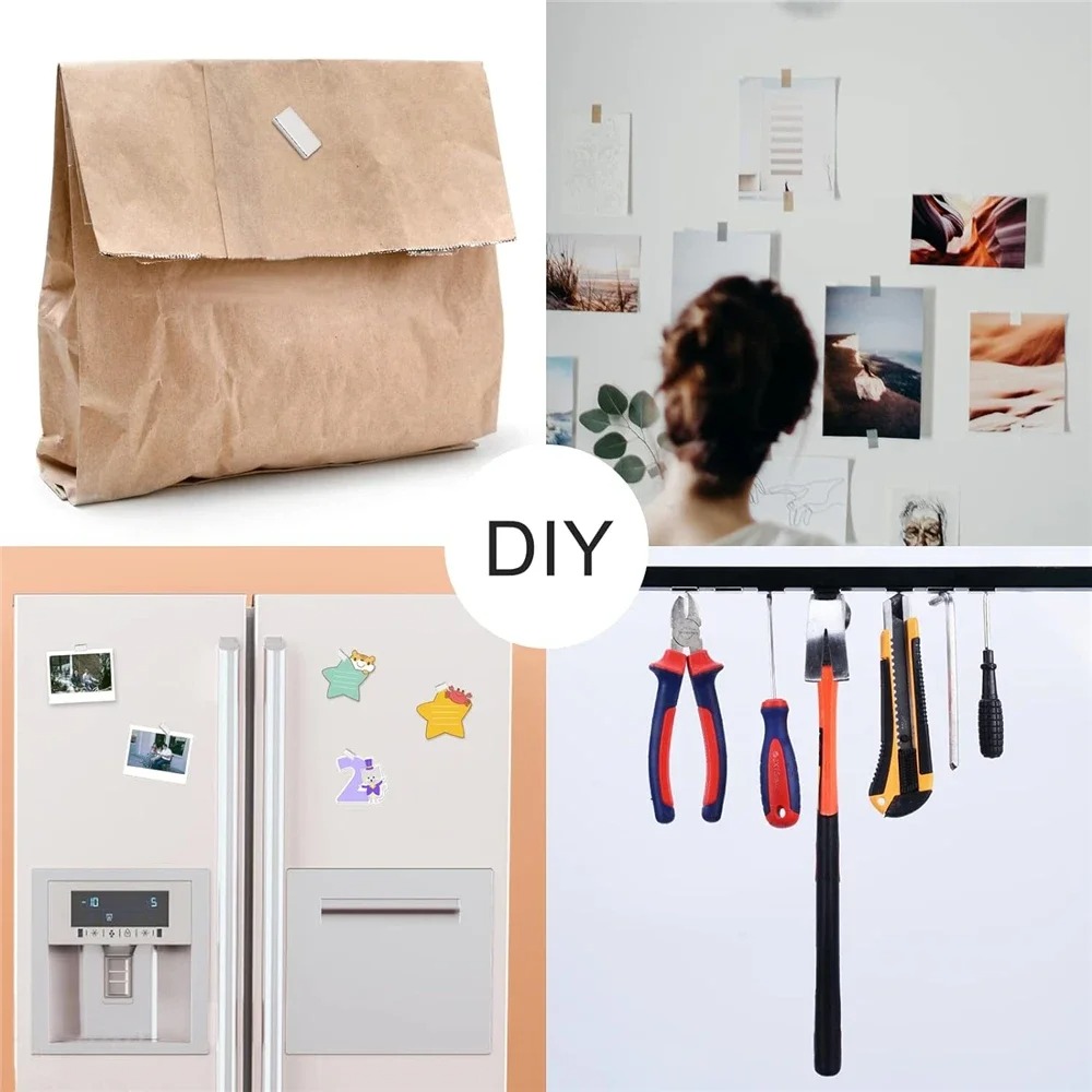 10x5x3 15x5x3 20x10x3mm 200PCS Block Rectangular Neodymium Magnets  Strip Magnet Strong