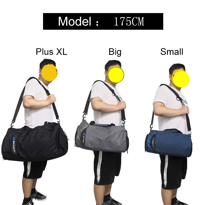Bolsa De gimnasio para hombre, bolsa seca y húmeda para Yoga, entrenamiento para mujeres, bolsa De viaje, deporte, natación al aire libre, zapatos De mujer, bolsos De hombro para el fin De semana