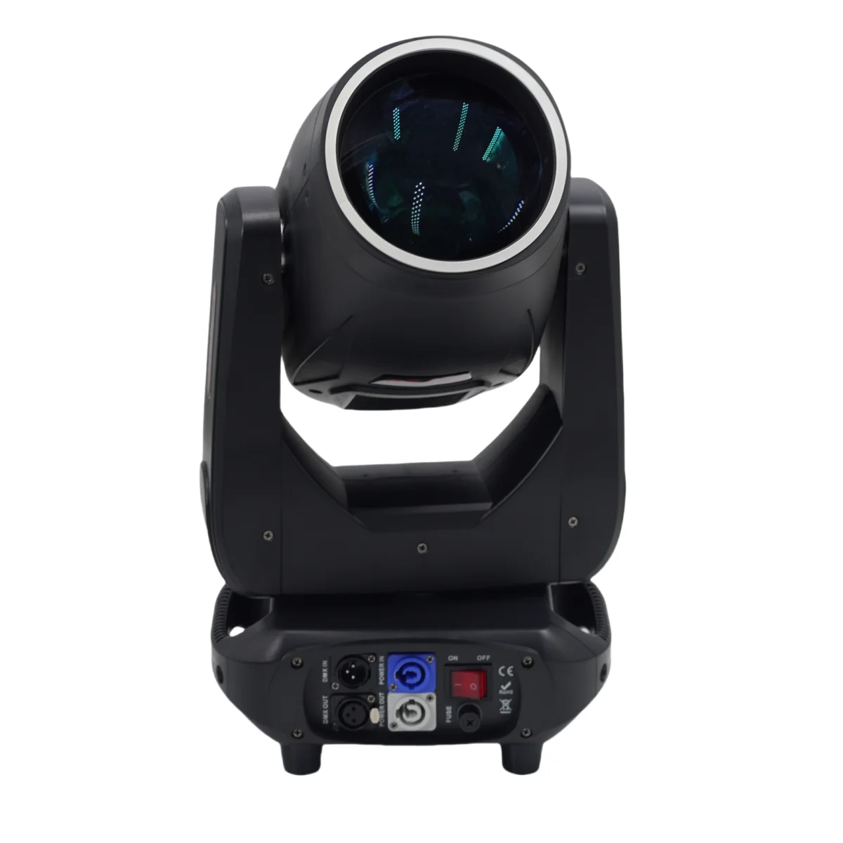 300 W Mini BEAM mit Halo-Effekt Moving Head Licht 14R Beam Wah Zoom Sharpy 16 Kanäle 48 rotierende Prismen DMX Bühnen-DJ-Lichter