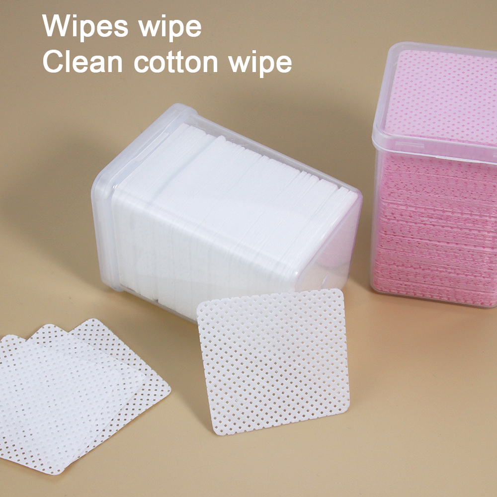 Removedor de pegamento de 200 piezas, toallita de algodón, bloque de limpieza de botellas, bandeja adhesiva y pinzas, herramientas de maquillaje