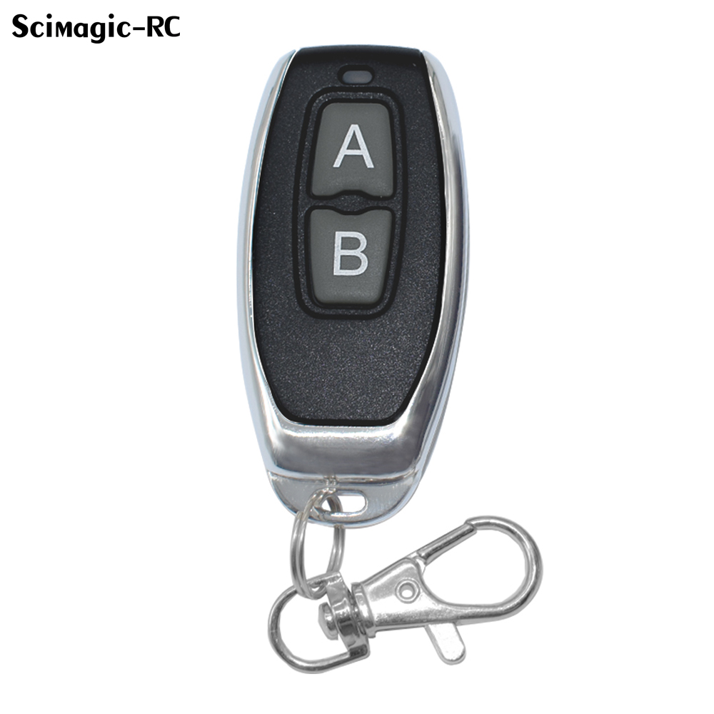 Impermeável Universal 433MHZ 433.92mhz Código Fixo Cópia Garagem Portão Porta Abridor Controle Remoto Duplicador Clone Car Key