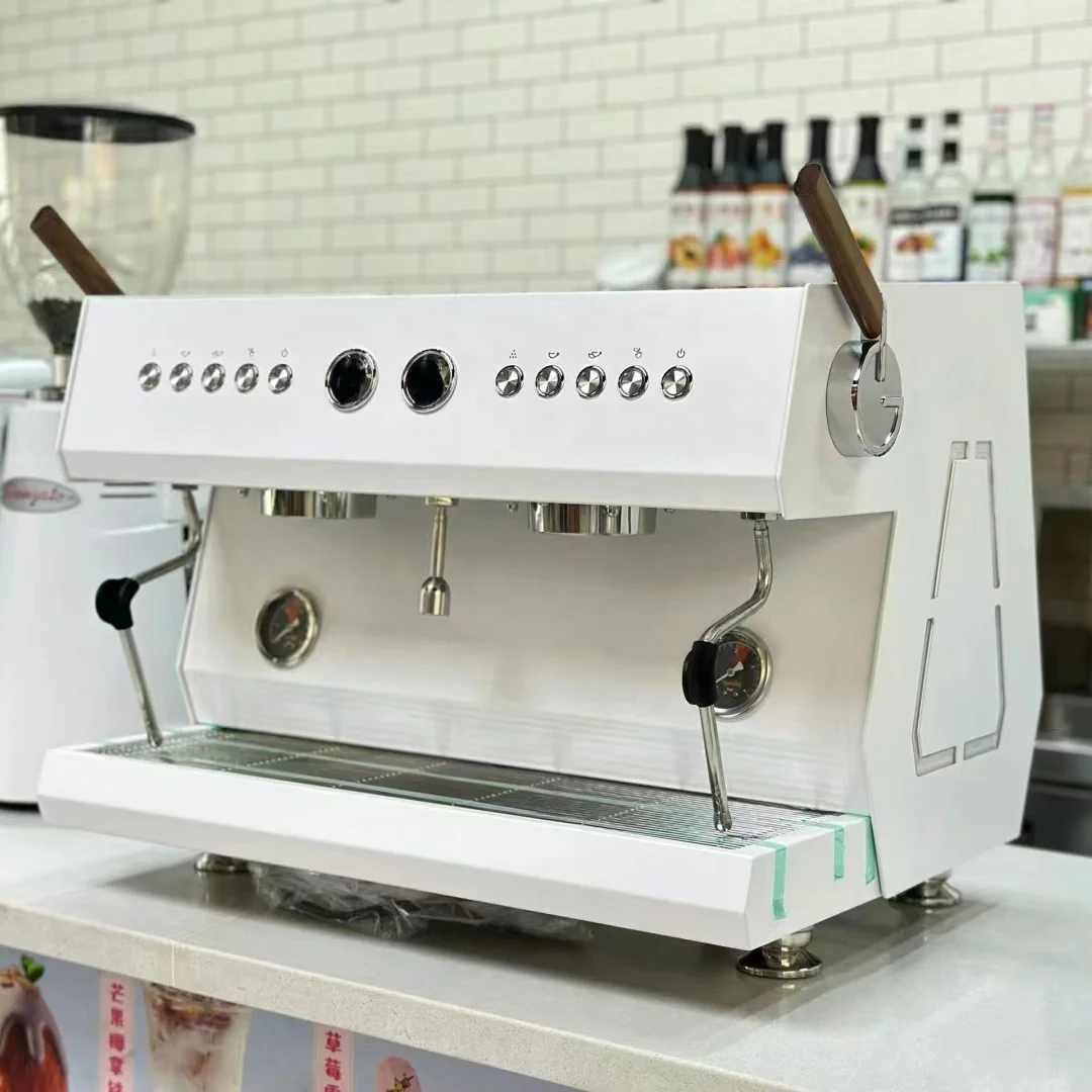 ST Cheap 2 Groups Commercial Coffee Machine Professional Automatic Express Espresso Machine Coffe Coffee Machine