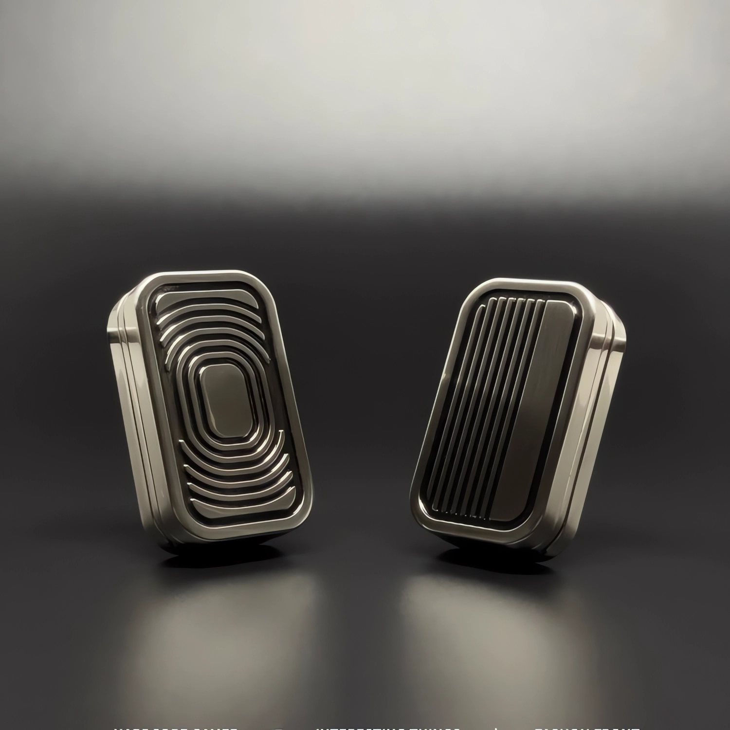 Triple Push Slider Magnetic Fidget Slider, กล้องรูป ADHD Push Slider ของเล่นโลหะกดคลิกความวิตกกังวลความเครียดบรรเทา Fidget ของเล่น