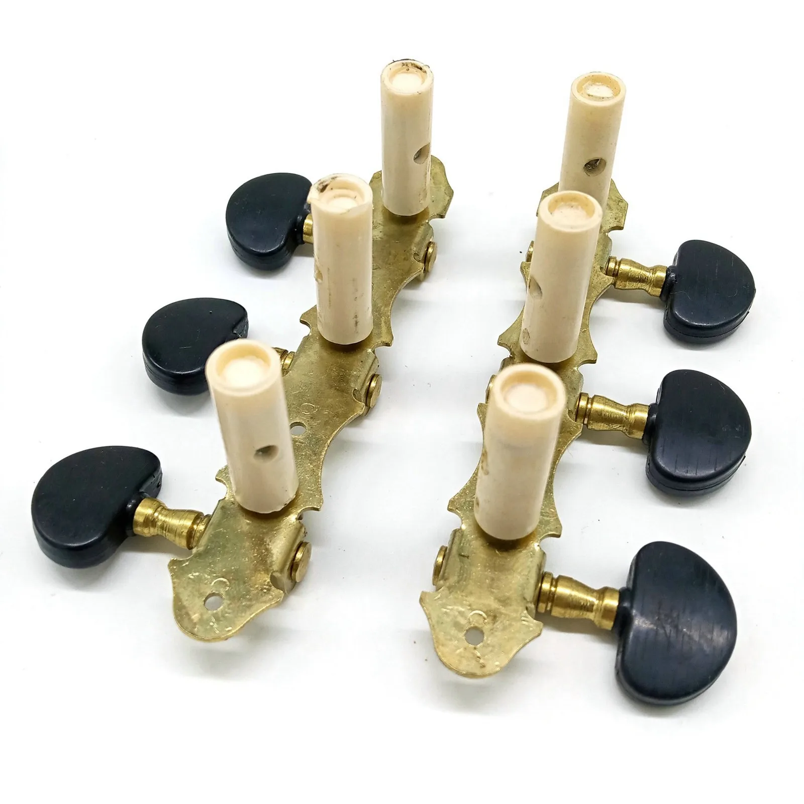Newest Left Right Classical Guitar String Tuning Pegs Machine Heads Tuners Keys 3L3R Professional Guitar Accessories,Black