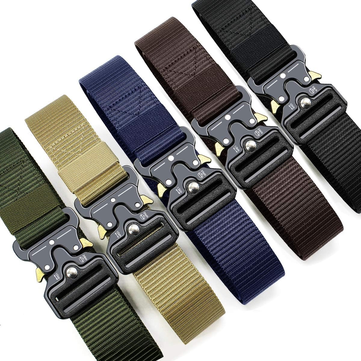 New Men's Tactical Nylon Multi-function Belt Retro Outdoor Adventure Belt Fashion Men's Waist Accessories Wholesale