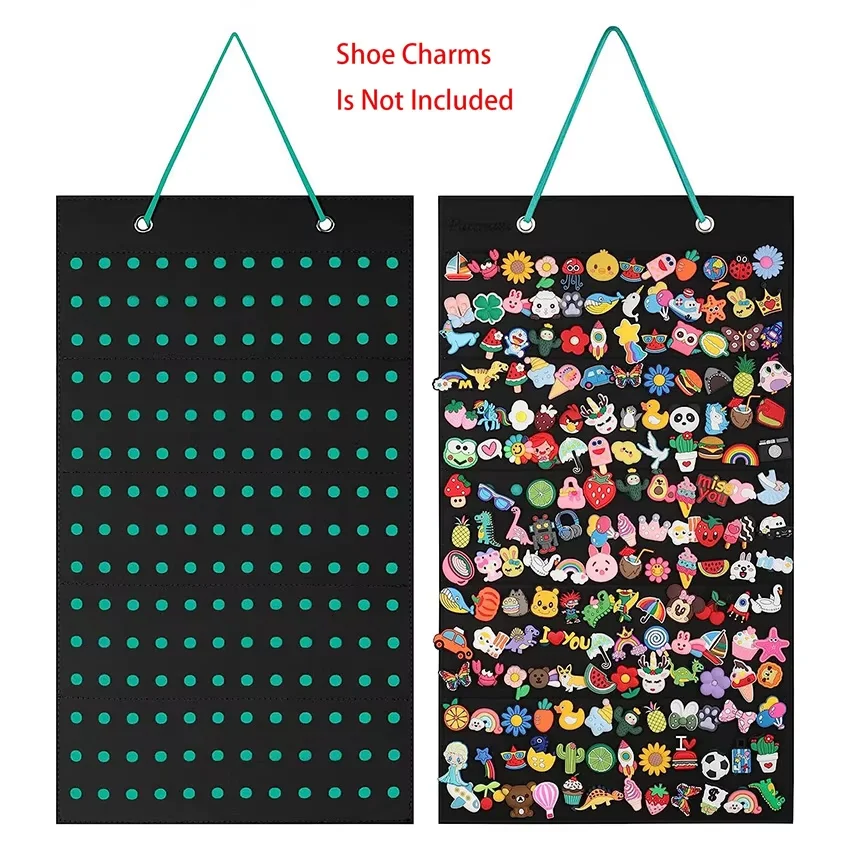 รองเท้า Charms Organizer 100/180 หลุมแขวนผู้ถือ Charm รองเท้า, ตกแต่งรองเท้า Clog Charms จอแสดงผล